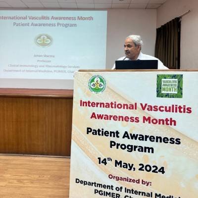 International Vasculitis Awareness Month event photo