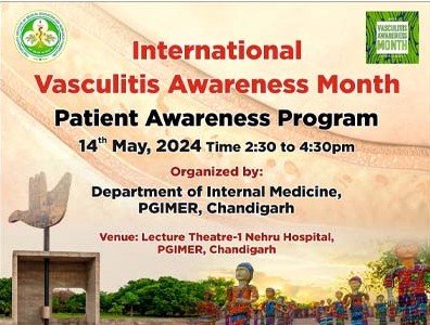 International Vasculitis Awareness Month — May 2024