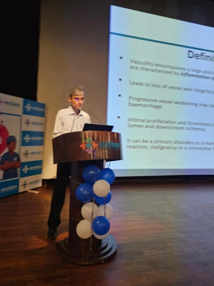 Understanding Vasculitis event — Asian Hospital Faridabad