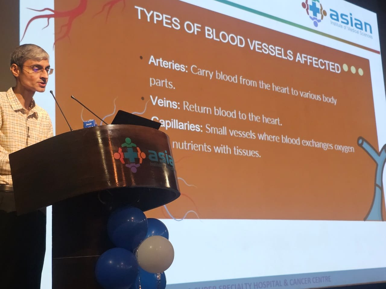 Understanding Vasculitis event — types of blood vessels